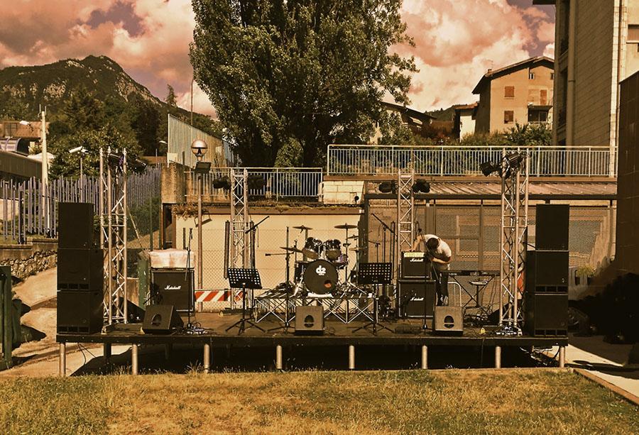 Noleggio affitto palco Trentino