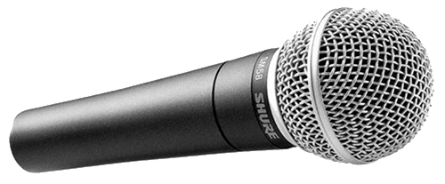 Noleggio affitto microfono shure SM 58