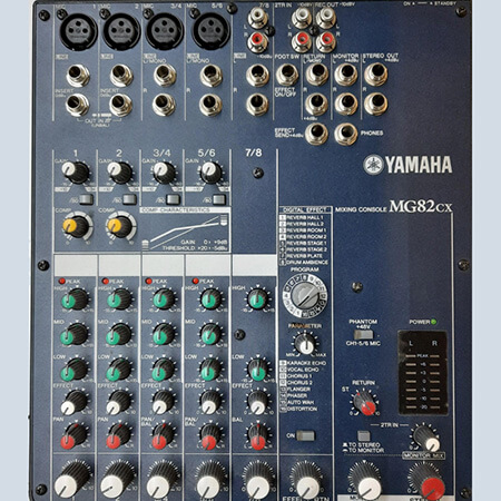 Noleggio affitto mixer Yamaha
