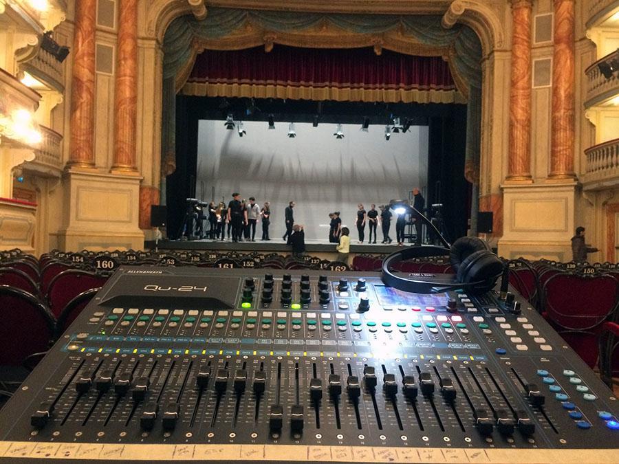 Teatro Zandonai Rovereto Audio Luci Video